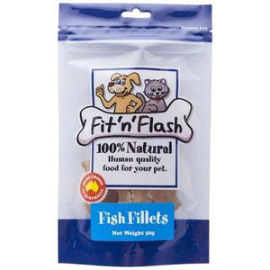 Fit'N'Flash Fish Fillet Treats - 100g