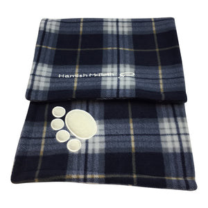 Hamish McBeth Pet Blanket - Tartan Blue